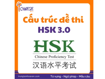 Cấu trúc đề thi HSK 3.0. Cấu Trúc Đề Thi HSK 1- HSK 9 2026