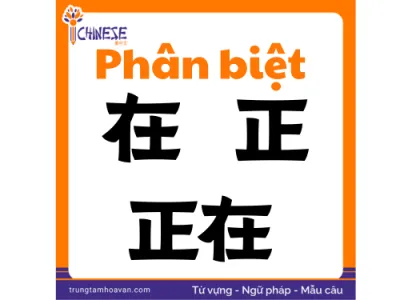 Phân Biệt 在, 正 Và 正在 Trong Tiếng Trung: Cách Dùng “Đang”
